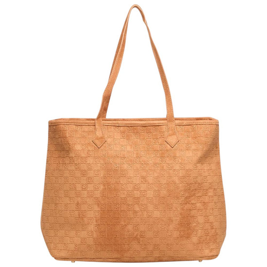 Jordan Τσάντα ώμου Suede Monogram Tote Bag